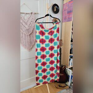 Fashion Brand Company Sheer Mesh Halter Tube Dress